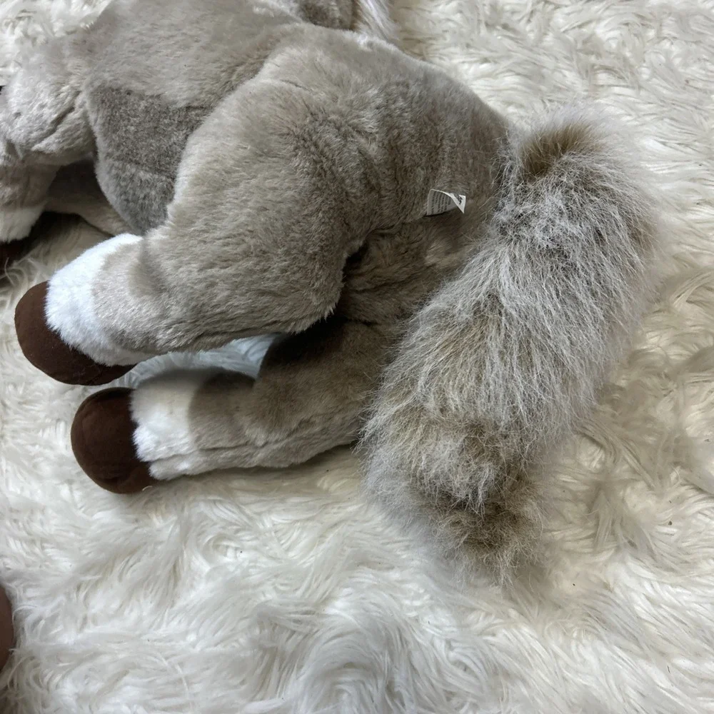 Huggapuffs Horse Shaun Vintage 90's Plush Western Farm Equestrian Stuffed Animal